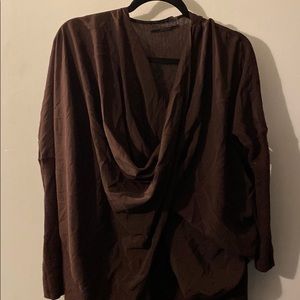 Burgundy Sweater and Caridgan